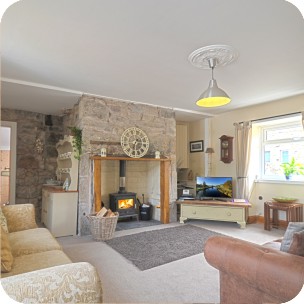 Living Room at the Cottage in Rothbury